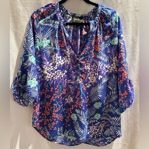 NWOT Yumi Kim Printed Blouse, size L